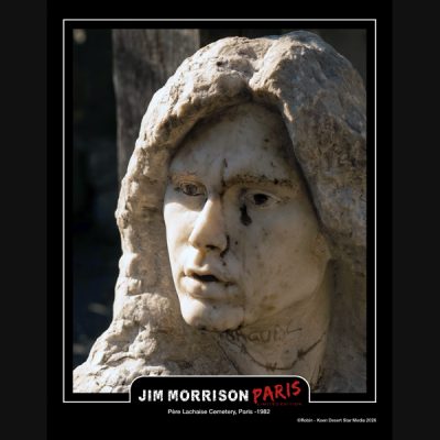 Jim Morrison Paris Monument (1982)