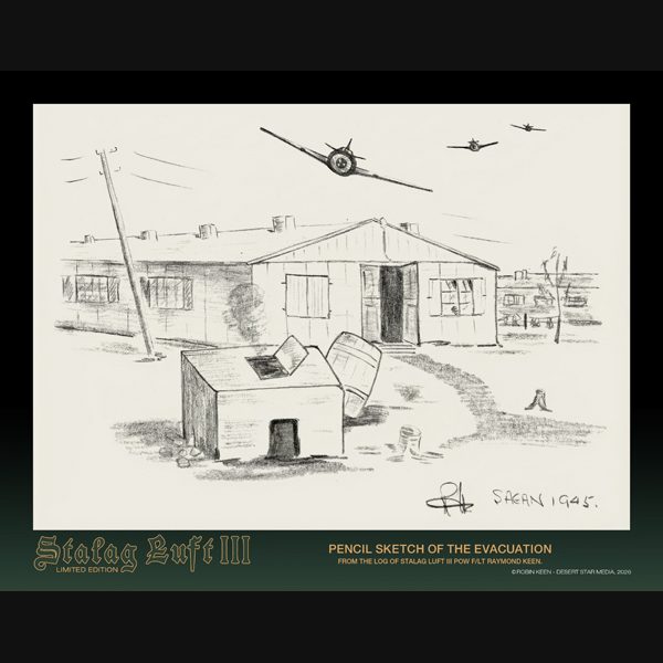 Pencil Sketch of the Evacuation